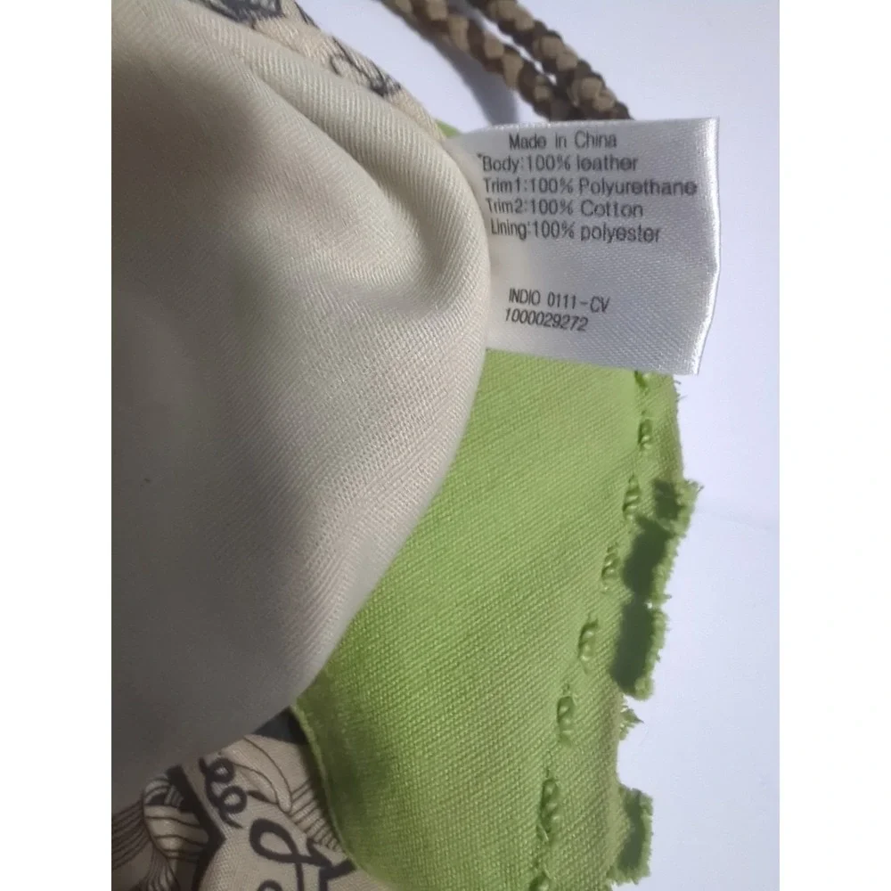 The Sak Indio Hobo Bag lime green pebbled leather braided strap boho slouchy